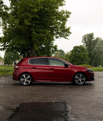 Peugeot 308 cena 65200 przebieg: 93200, rok produkcji 2017 z Stary Sącz małe 379